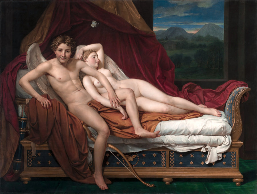 Jacques-Louis David - Amor i Psyche