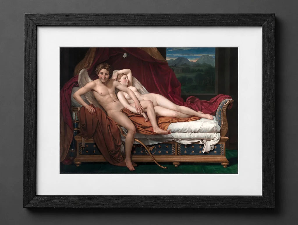 Jacques-Louis David - Love and Psyche - (mockup) - CZB