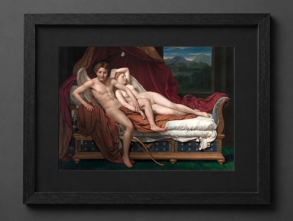 Jacques-Louis David - Love and Psyche - (mockup) - CZCZ