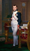 Jacques-Louis David - The Emperor Napoleon in His Study at the Tuileries (Full)