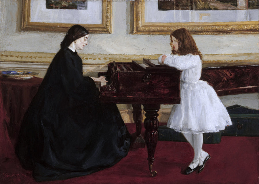 James Mcneill Whistler - Przy fortepianie