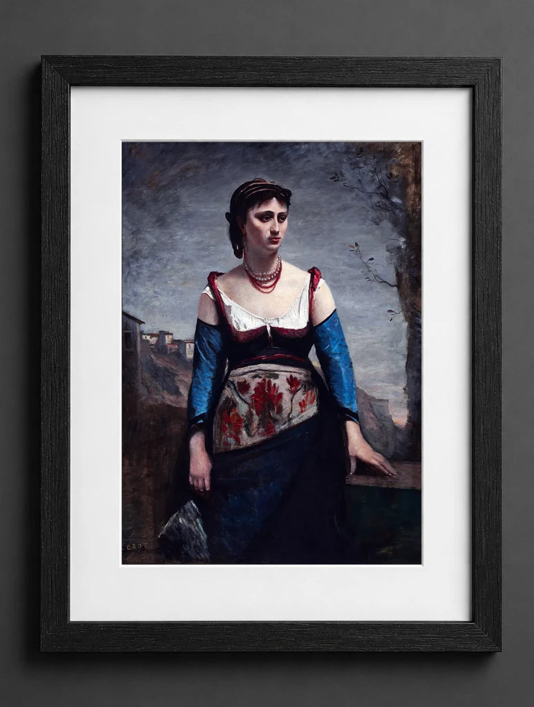 Jean-Baptiste-Camille Corot - Agostina - (mockup) - CZB
