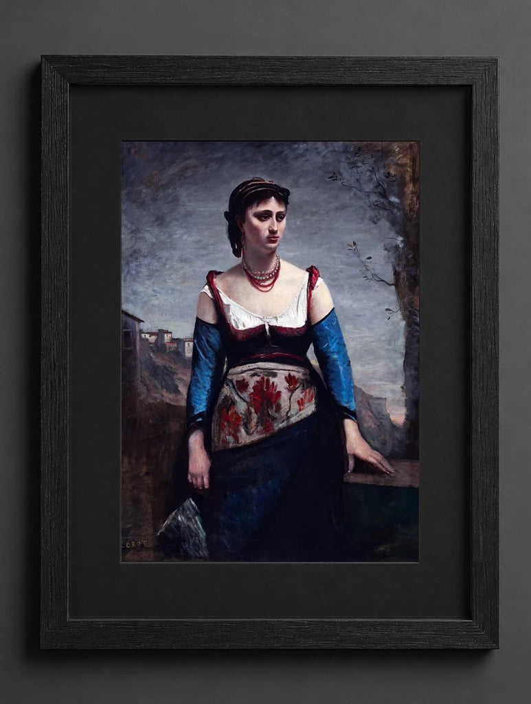Jean-Baptiste-Camille Corot - Agostina - (mockup) - CZCZ