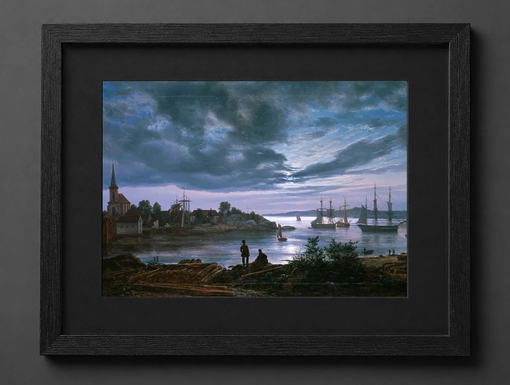 Johan Dahl - Larvik by Moonlight - (mockup) - CZCZ