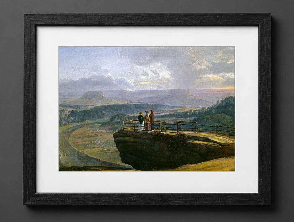 Johan Dahl - View from Bastei - (mockup) - CZB