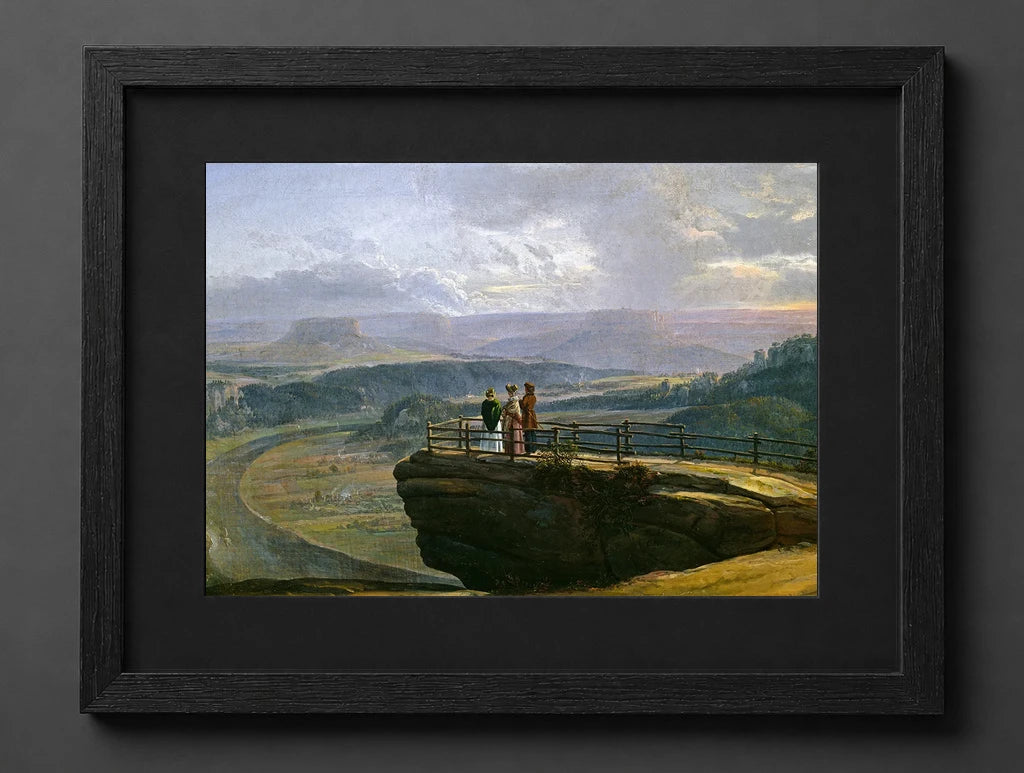Johan Dahl - View from Bastei - (mockup) - CZCZ