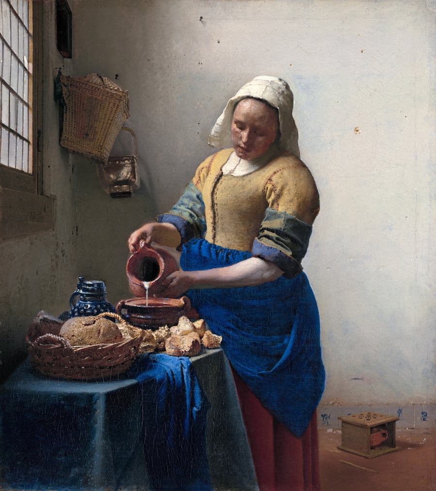 Johannes Vermeer - Mleczarka