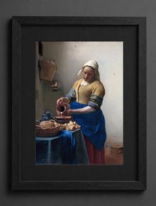Johannes Vermeer - The Milkmaid - (mockup) - CZCZ