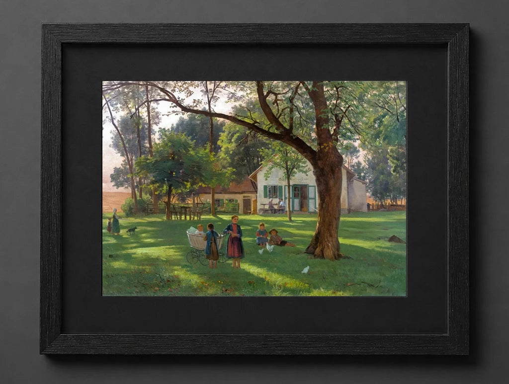 Johannes Vermeer - Under Old Linden Trees Near Erding - (mockup) - CZCZ
