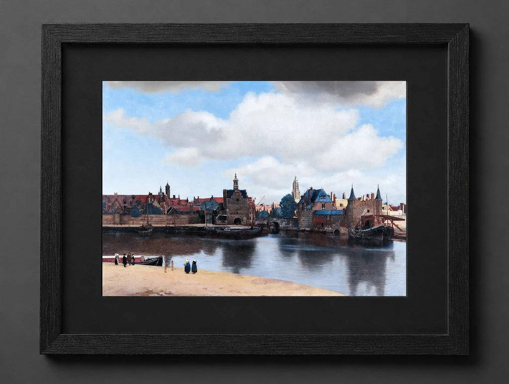 Johannes Vermeer - View of Delft - (mockup) - CZCZ