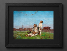Józef Chełmoński - Bociany - (mockup) - CZCZ