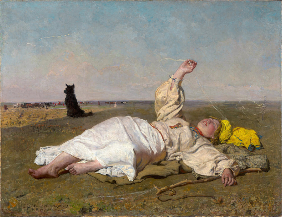 Józef Chełmoński - Babie lato