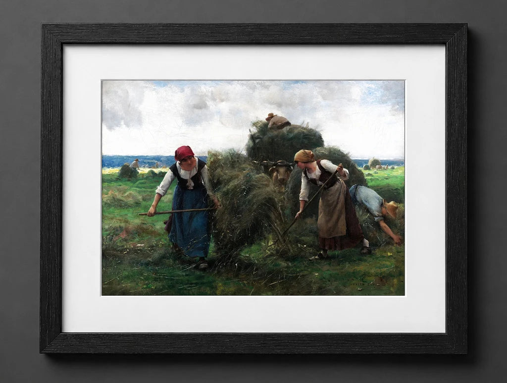 Julien Dupré - The Hay Harvesters of San Germano - (mockup) - CZB
