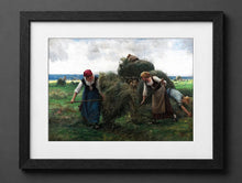 Julien Dupré - The Hay Harvesters of San Germano - (mockup) - CZB