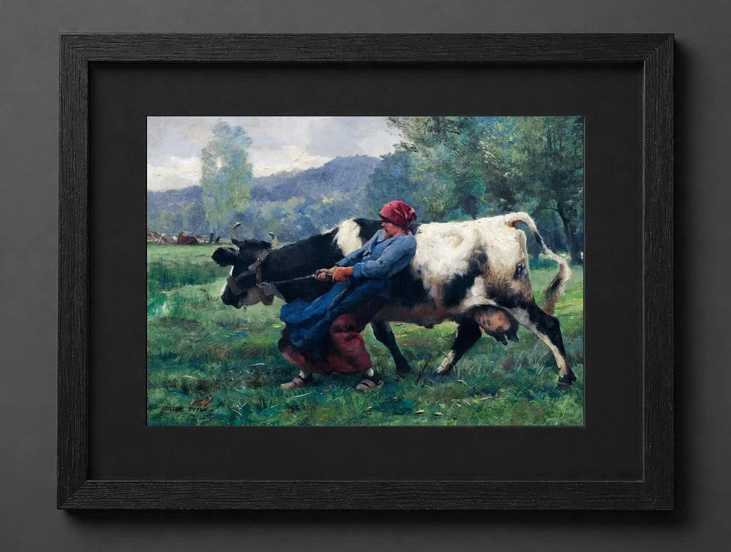 Julien Dupré - The Stubborn Cow - (mockup) - CZCZ