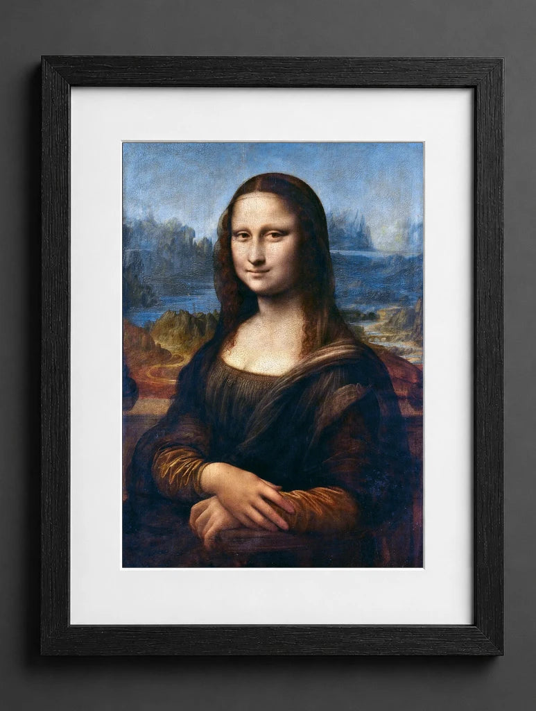 Leonardo Da Vinci - Mona Lisa - (mockup) - CZB
