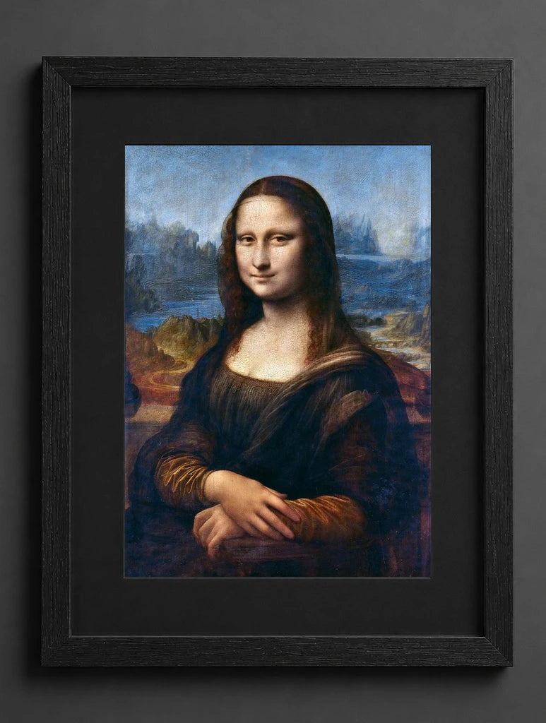 Leonardo Da Vinci - Mona Lisa - (mockup) - CZCZ