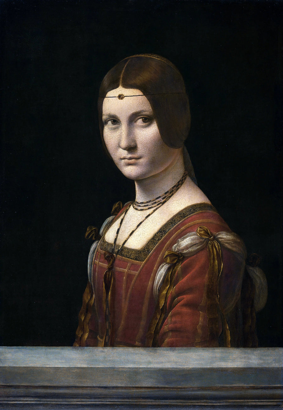 Leonardo Da Vinci - Portret nieznanej kobiety