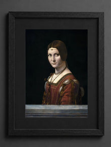Leonardo Da Vinci - Portrait of an Unknown Woman - (mockup) - CZCZ