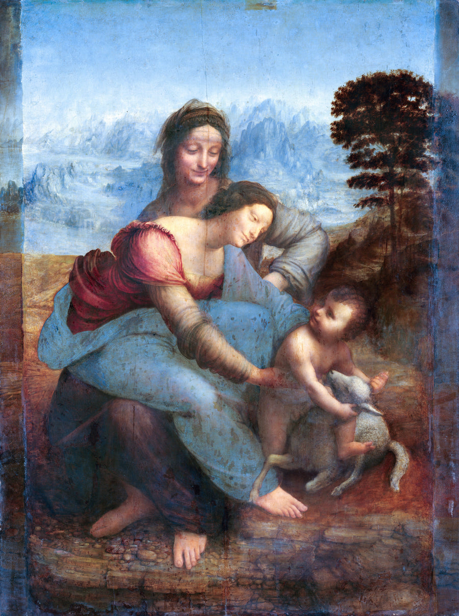 Leonardo Da Vinci - Święta Anna Samotrzecia