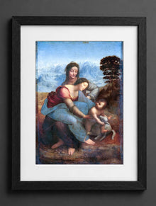 Leonardo Da Vinci - The Virgin and Child with Saint Anne - (mockup) - CZB