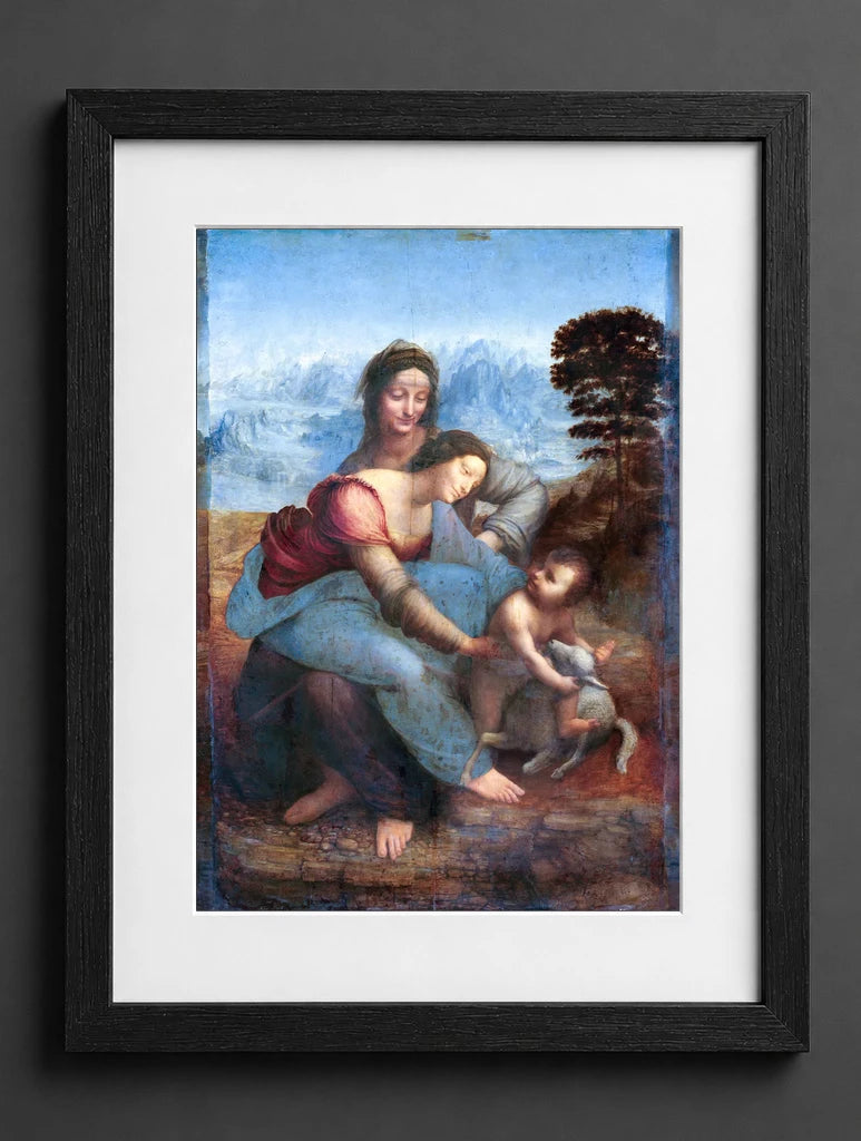 Leonardo Da Vinci - The Virgin and Child with Saint Anne - (mockup) - CZB