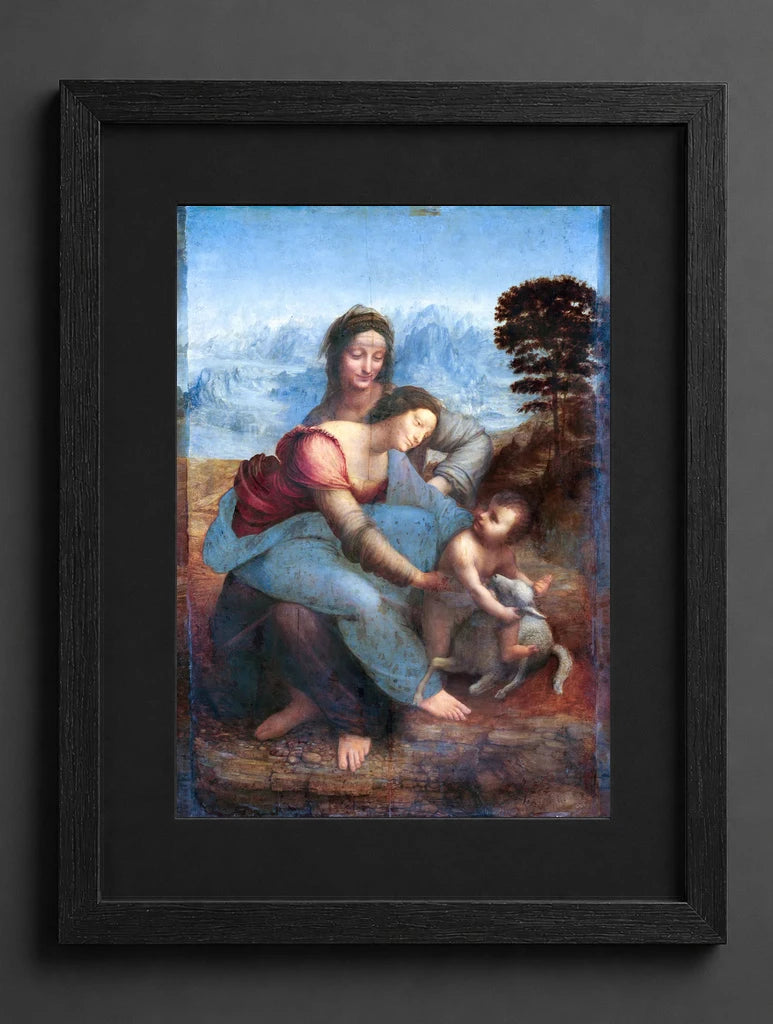 Leonardo Da Vinci - The Virgin and Child with Saint Anne - (mockup) - CZCZ