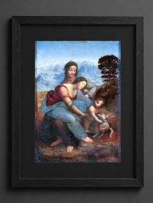 Leonardo Da Vinci - The Virgin and Child with Saint Anne - (mockup) - CZCZ