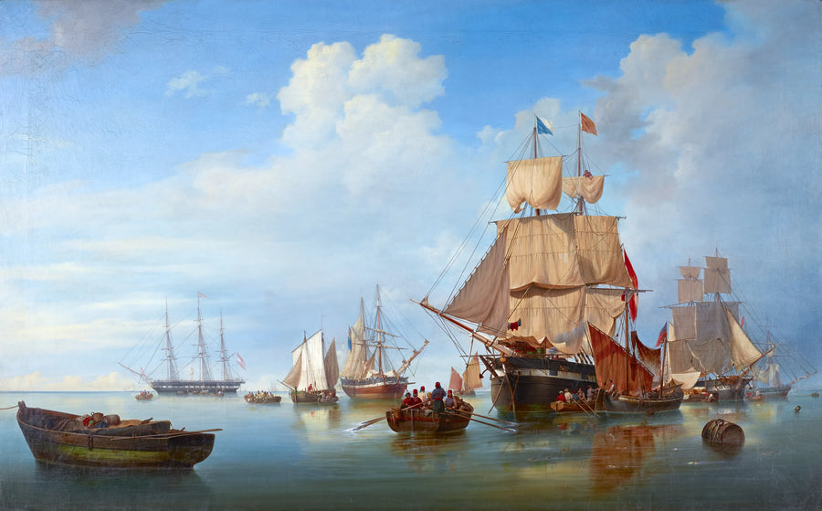 Lorenzo Butti - Marine avec sirocco