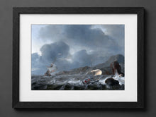 Ludolf Bakhuizen - Ships in a Tempest - (mockup) - CZB