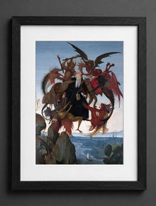 Michelangelo - The Torment of Saint Anthony - (mockup) - CZB