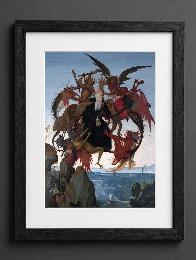 Michelangelo - The Torment of Saint Anthony - (mockup) - CZB