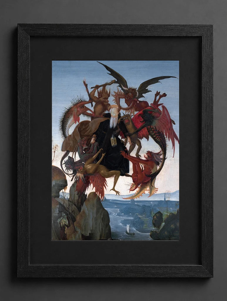 Michelangelo - The Torment of Saint Anthony - (mockup) - CZCZ