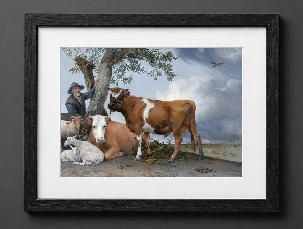 Paulus Potter - The Bull - (mockup) - CZB