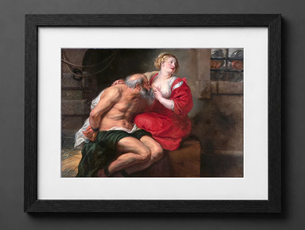 Peter Paul Rubens - Cimon and Pero - (mockup) - CZB