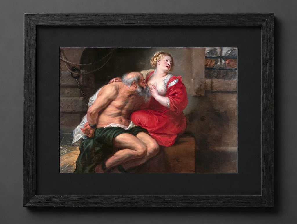 Peter Paul Rubens - Cimon and Pero - (mockup) - CZCZ