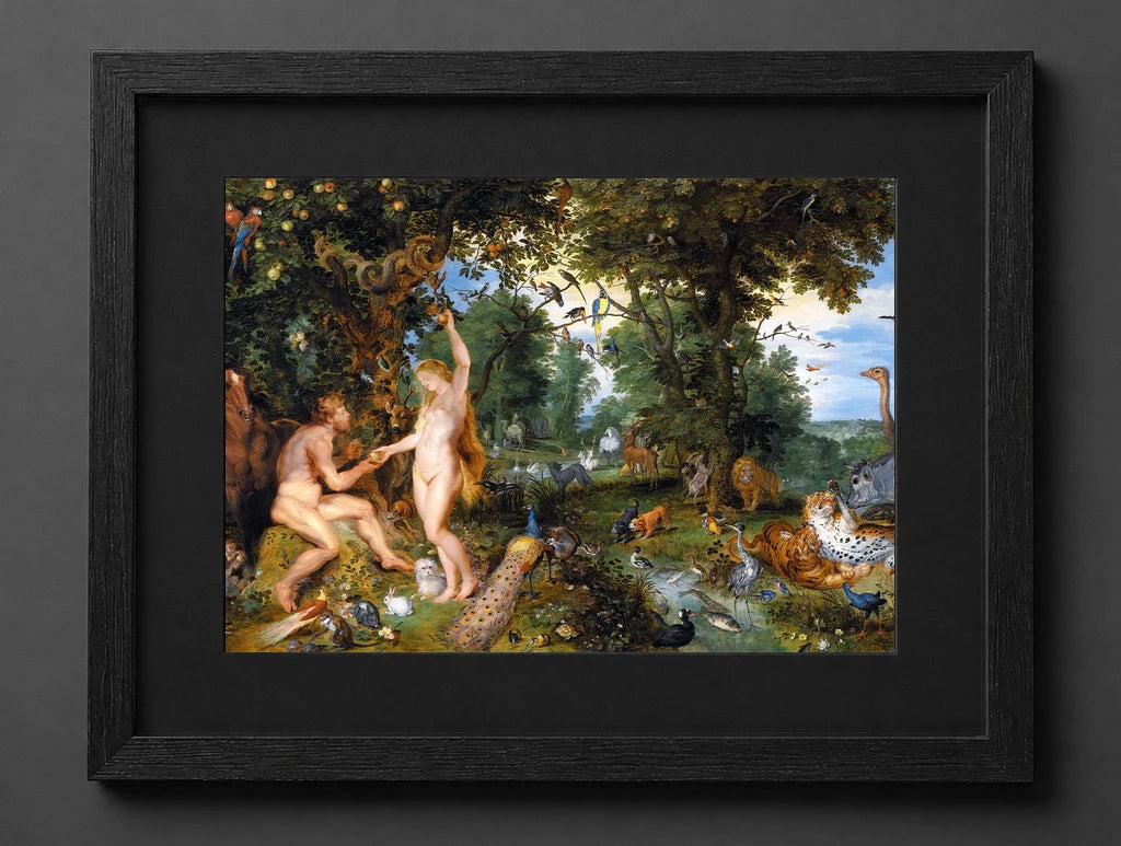 Peter Paul Rubens - The Garden of Eden with the Fall of Man - (mockup) - CZCZ