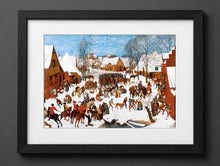 Pieter Bruegel (starszy) - Massacre of the Innocents - (mockup) - CZB