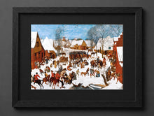 Pieter Bruegel (starszy) - Massacre of the Innocents - (mockup) - CZCZ