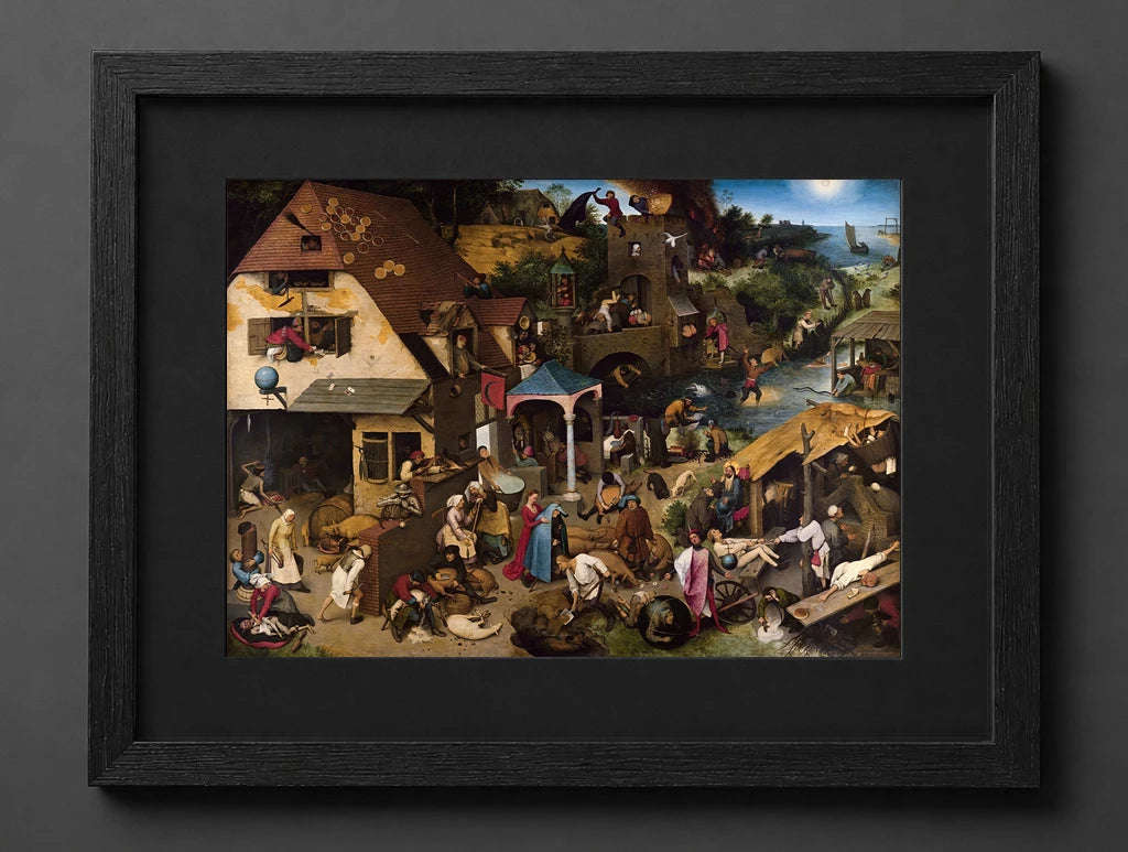 Pieter Bruegel (starszy) - Peasant Wedding - (mockup) - CZCZ