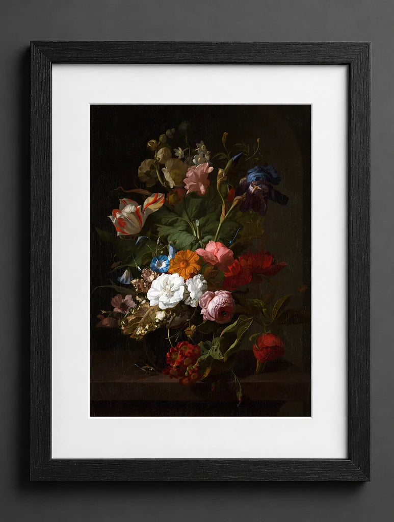 Rachel Ruysch - Vase with Flowers - (mockup) - CZB