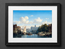 Salomon Verveer - Town Dock in Summer - (mockup) - CZB