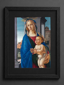 Sandro Botticelli - Madonna z Dzieciątkiem - (mockup) - CZCZ