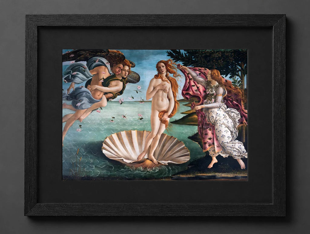 Sandro Botticelli - Narodziny Wenus - (mockup) - CZCZ