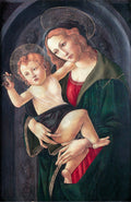 Sandro Botticelli - The Virgin and the Child in a Niche (Full)