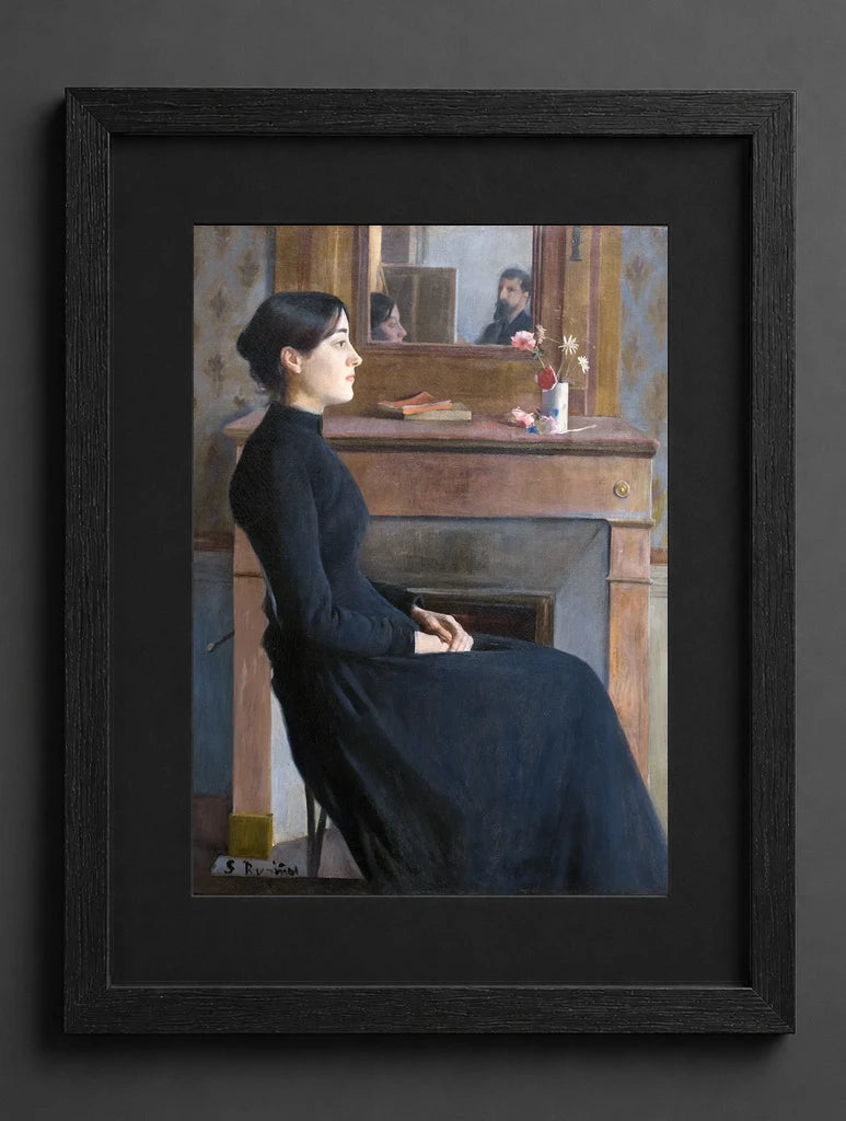 Santiago Rusiñol - Female Figure - (mockup) - CZCZ