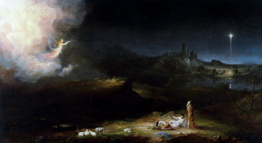 Thomas Cole - Anioł ukazujący się pasterzom