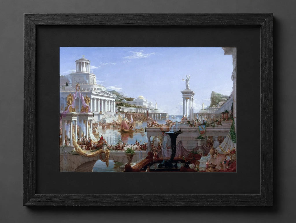 Thomas Cole - The Course of Empire the Consummation of Empire - (mockup) - CZCZ