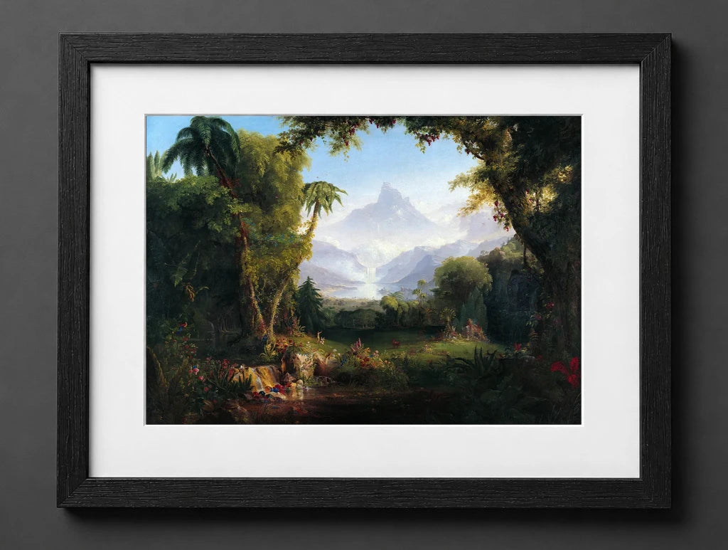 Thomas Cole - The Garden of Eden - (mockup) - CZB