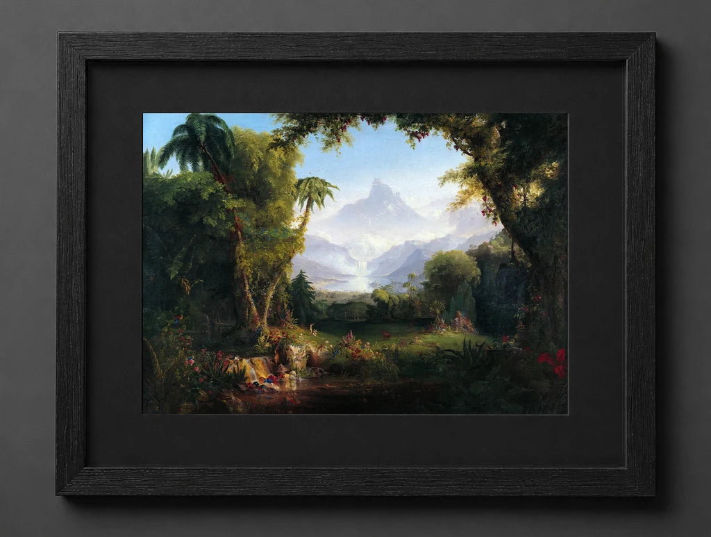 Thomas Cole - The Garden of Eden - (mockup) - CZCZ